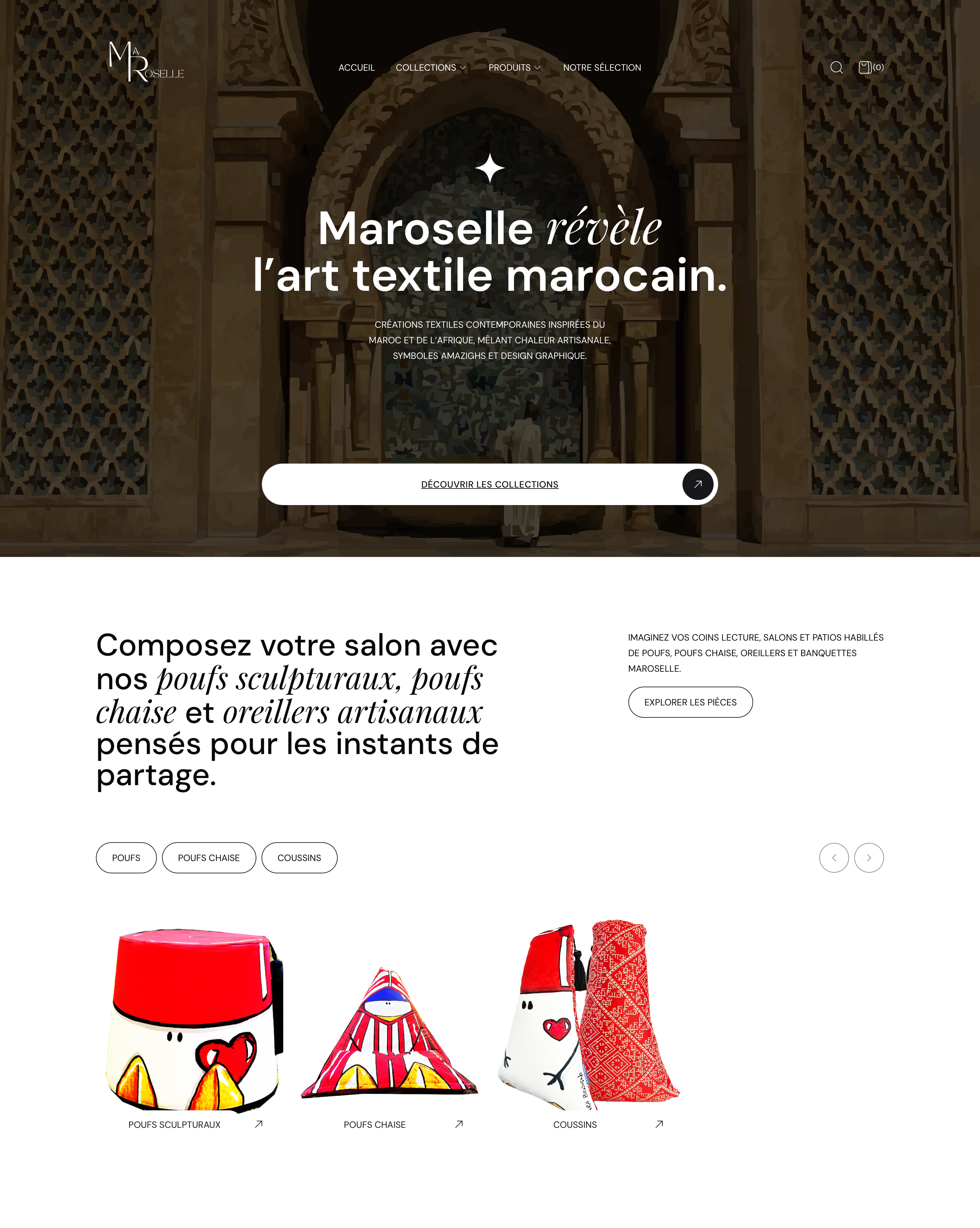 E-Commerce Website - Maroselle
